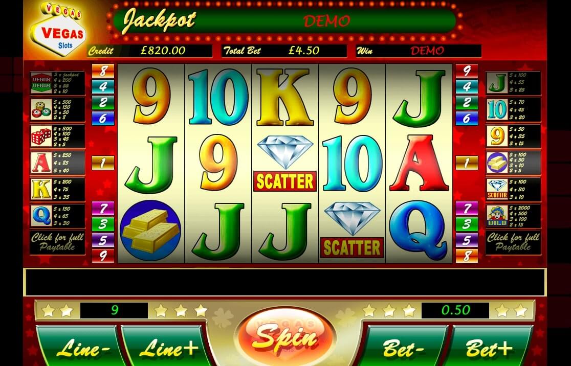 Intouch Games Vegas Vegas Online Slot Reels